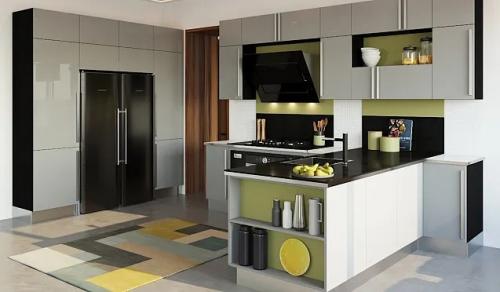 Модель месяца!  Глянцевые кухни Рина гласс и мондриана с 18. 05