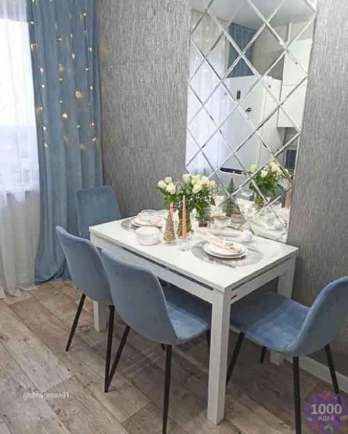 Безумно уютный вариант обустройства кухни. 01