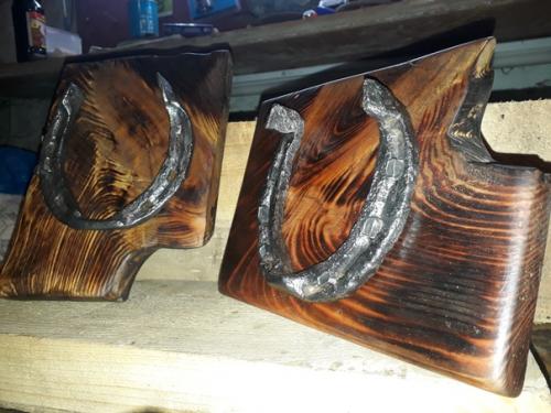 Сувенир из старой подковы. 06