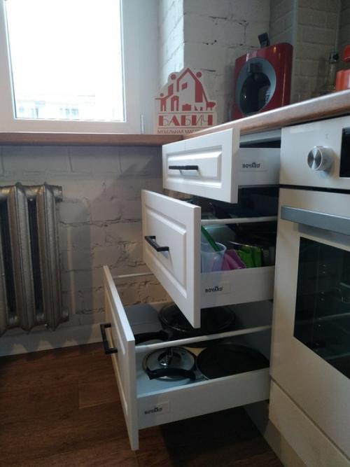 Как на сережкины именины, кухню мы закончили, вот такой красоты, вот такой вот длинны. 04