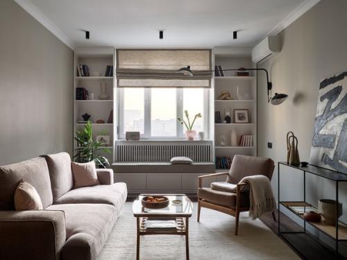 Интерьер 1-комнатной квартиры 46 кв. 04