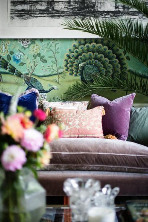 Как в сказке: квартира дочери создателя бренда обоев De Gournay в Лондоне. 02