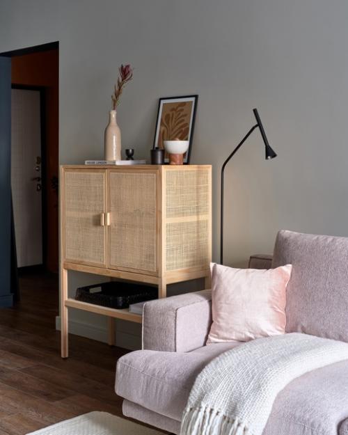 Интерьер 1-комнатной квартиры 46 кв. 01