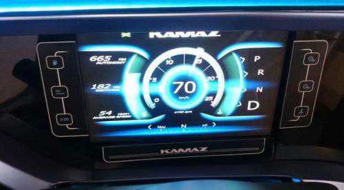 News.  Российский производитель грузовиков представил концепт революционной кабины камаз - 2020 на выставке коммерческого транспорта в Москве. 04