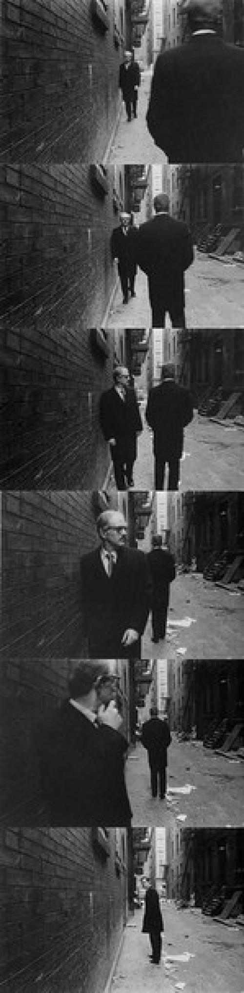 Duane Michals.  Как мы определяем преемственность потока жизни, по каким признакам мы связываем текущие мгновения? 01