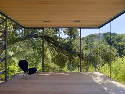 Tea Houses - стеклянные пристройки к частной резиденции в силиконовой долине! 09