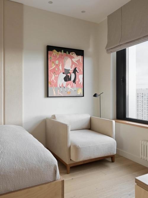 Интерьер однокомнатной квартиры 41 кв. 08