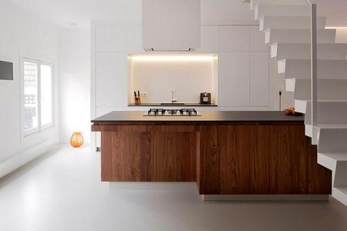 Двухэтажные апартаменты в Амстердаме от Laura Alvarez Architecture! 07