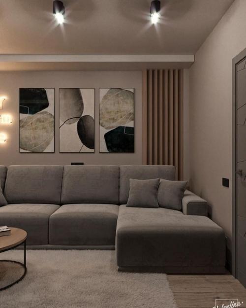 Дизайн - проект гостиной. 03