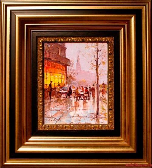 Полезная информация. Как выигрышно оформить картину при помощи багета. 04