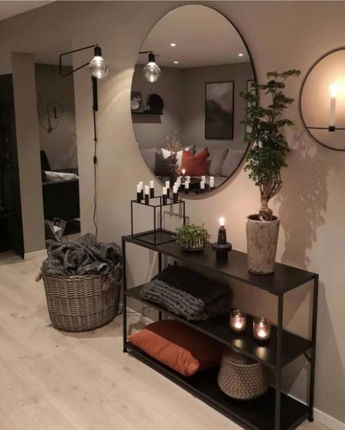 Наконец - то можно поглазеть на интерьер этого загородного дома. 06