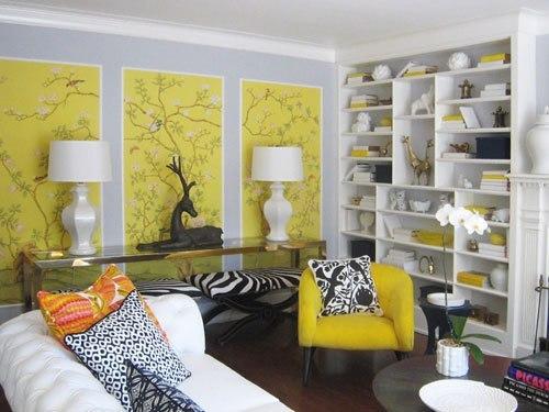 Как применить в интерьере остатки обоев. 06 Как применить в интерьере остатки обоев. 06