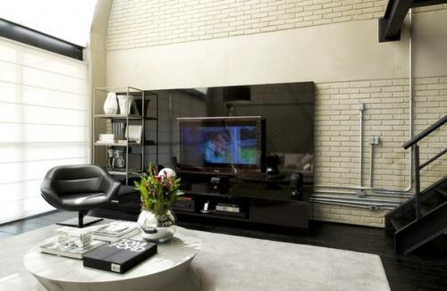 Лофт холостяка в Сан-паулу, Бразилия. 06