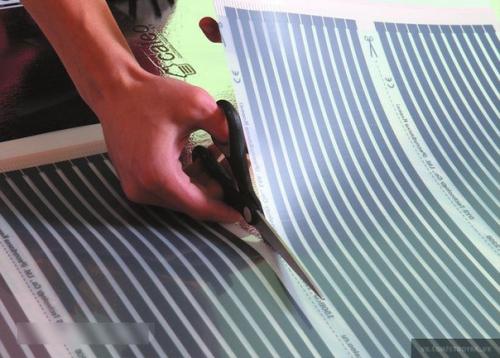 Инфракрасный теплый пол под ламинат или линолеум своими руками. 03