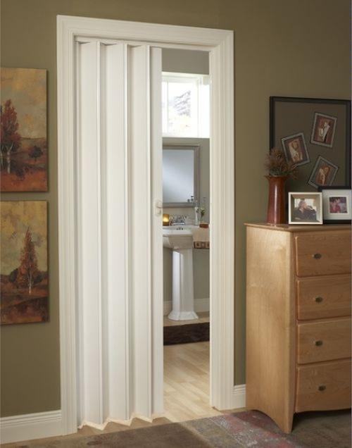 Дверь - гармошка не только оригинально дополнит интерьер, но и сэкономит место в квартире. 03
