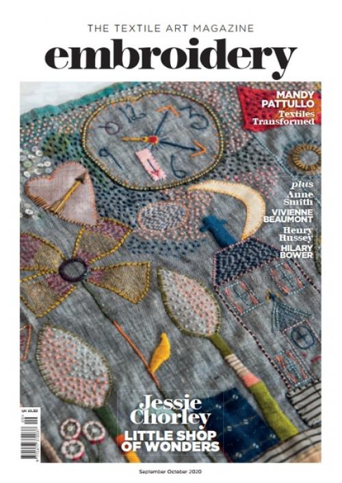Embroidery Magazine - September/October 2020.
