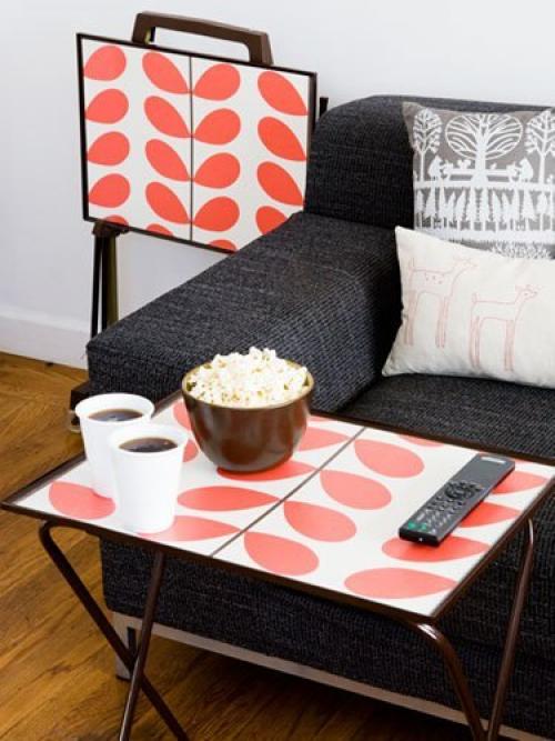 Как применить в интерьере остатки обоев. 07 Как применить в интерьере остатки обоев. 07