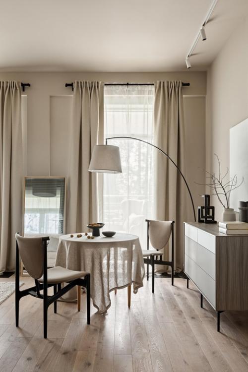 Дизайнер Людмила розводовская создала спокойный, но не скучный интерьер квартиры 48 кв. 04