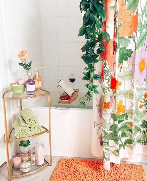 Удобная ванная: варианты штор для ванной комнаты. 03 Удобная ванная: варианты штор для ванной комнаты. 03