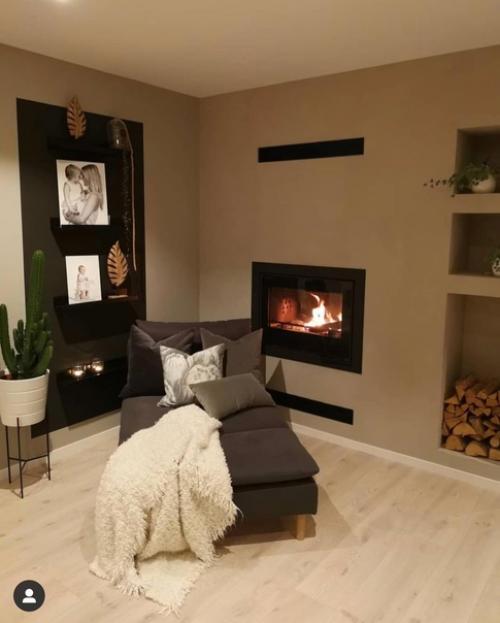 Наконец - то можно поглазеть на интерьер этого загородного дома. 02