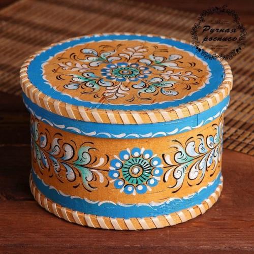 Шенкурская роспись. Мастера этой росписи проживали в селениях по берегам рек ваги, устьи и кокшеньги. 01