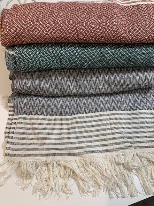 Плед из натурального хлопка - это идеальный выбор для вашего дома. 01