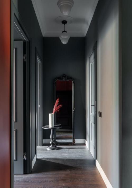 Реализованный интерьер квартиры, площадью 54 кв. 06