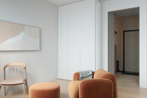 Проект квартиры - студии 27 м 2 в ЖК Рихард в Москве. 07