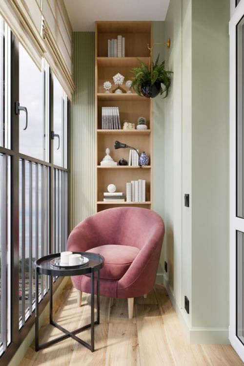 Заканчиваю свой дизайн - проект интерьера квартиры - студии в ЖК Гавань Капитанов. 07