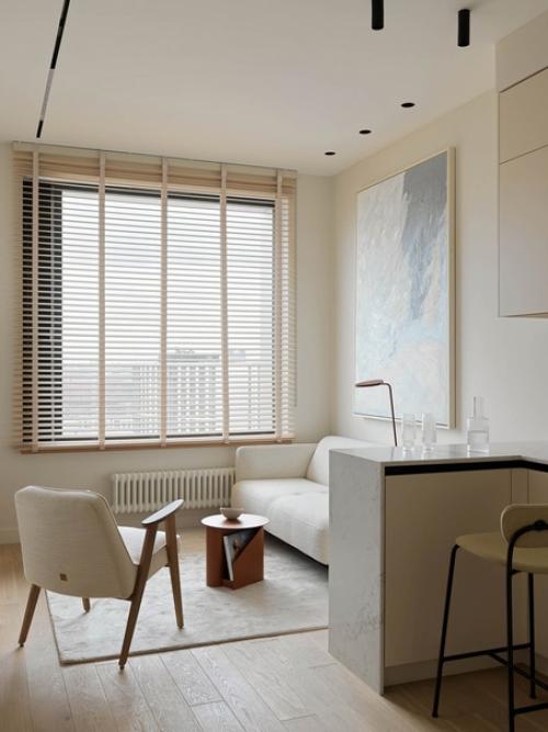 Интерьер однокомнатной квартиры 41 кв. 03