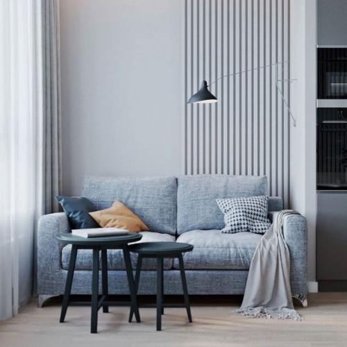 Небольшая, но вместительная кухня - гостиная. 04