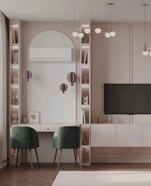 Тот случай, когда захотелось стать маленькой и иметь такую детскую комнату. 04