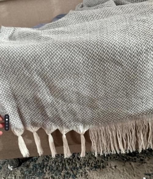 Плед из натурального хлопка - это идеальный выбор для вашего дома. 04