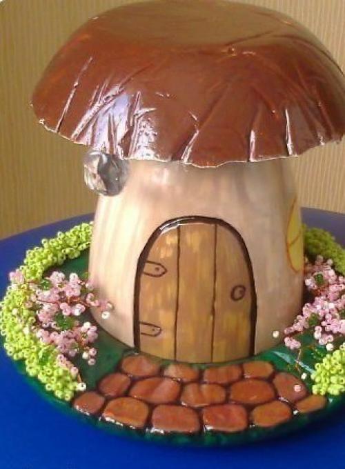Гриб - домик на дачу. 07