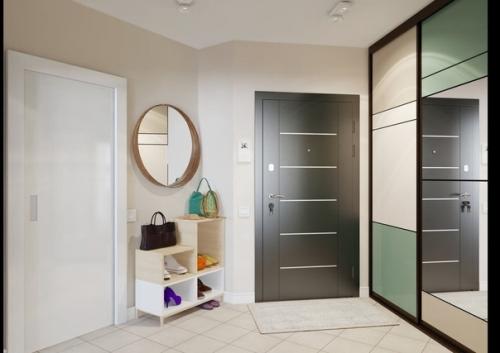 Дизайн - проeкт однокoмнатной квapтиры с интересными решениями (44 кв. 06