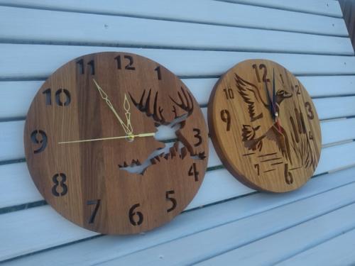 Как и обещал, сделал ещё пару вариантов часов. 02