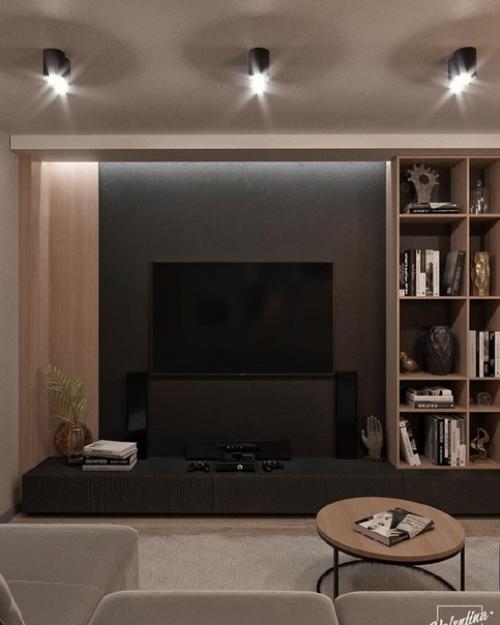 Дизайн - проект гостиной. 04