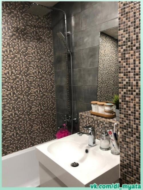 Крохотная ванная комната. 01