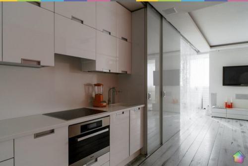 Минималистская двухкомнатная квартира на можайском шоссе ч. 1. 03