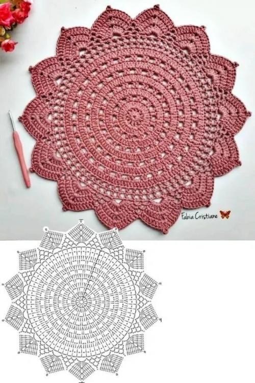 Вязаные салфетки: уют и польза в каждом доме. 07