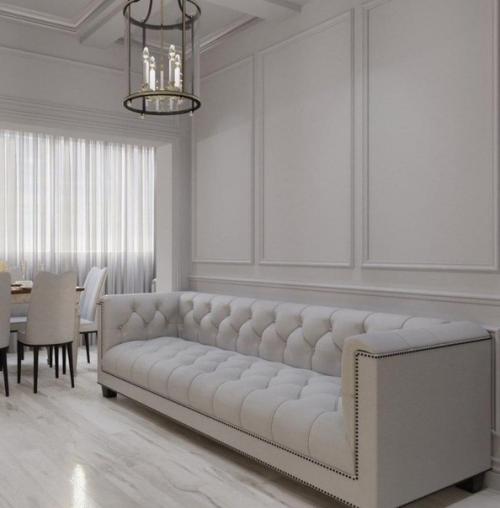 Красивый интерьер. В белом цвете. 04