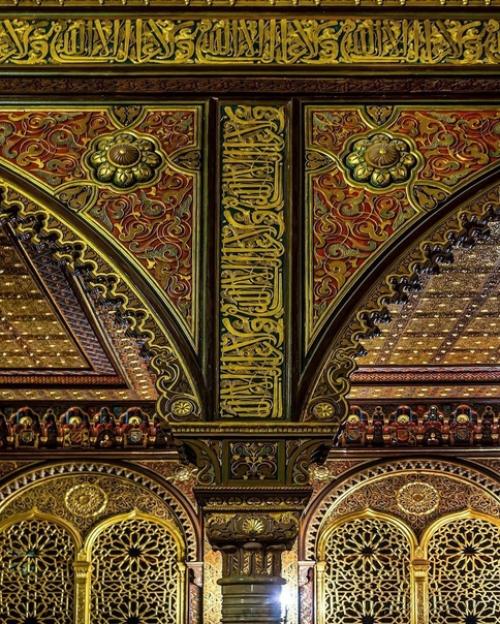 Интерьеры мавританской гостиной в юсуповском дворце Санкт-петербурга. 08