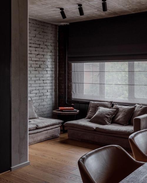 Дизайнер Наталья Четверикова оформила квартиру для молодой семейной пары в историческом центре Краснодара. 02