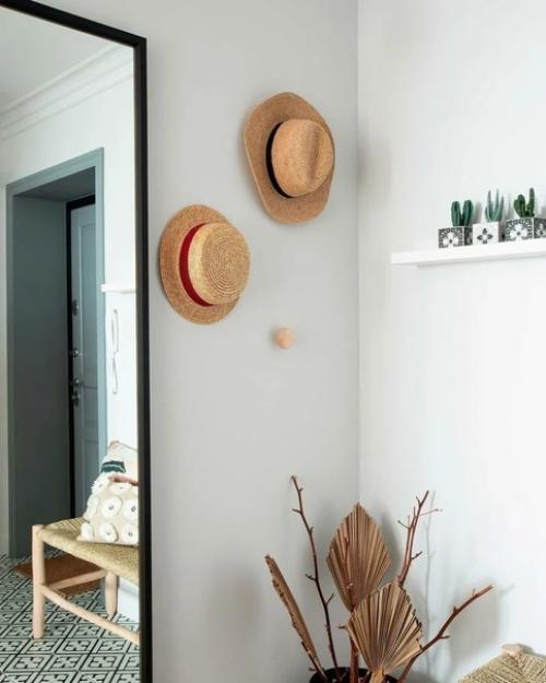 Маленькая квартира в стиле бохо, площадью: 47, 7 кв. 07