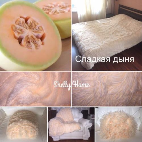 440 грн \шикарное, нежное, очень приятное покрывало из искусственного меха украсит и придаст очарование и креативность вашей спальне или гостинной. 08