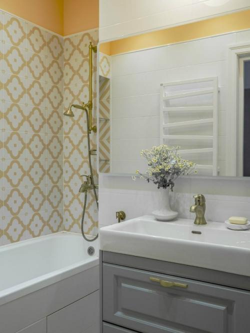 Цветной интерьер для семьи с детьми. 06