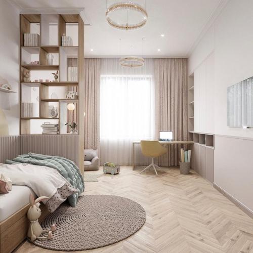 Детская комната с зонированием. 02