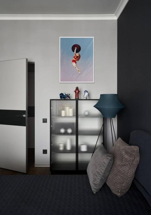 Интерьер однокомнатной квартиры 44 кв. 03