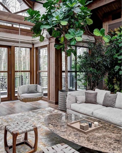 Пермский загородный дом занял 1 место в рейтинге интерьеров за 2019 год. 02