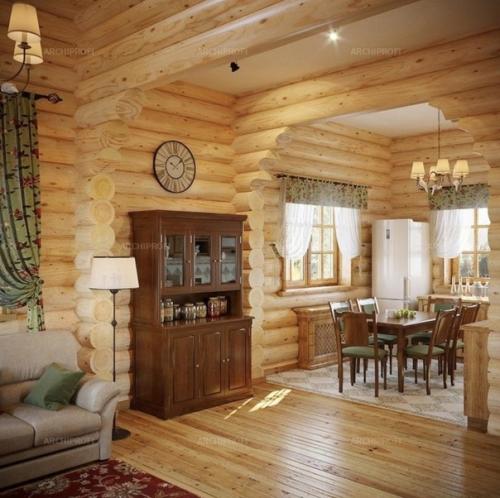 Устройство деревянного дома. 01